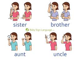 Basic Baby Sign Language Chart Template Free Download
