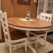 Kitner dark cherry dining chair (set of 2). Solid Cherry Round Dining Table With Painted Ladder Backed Chairs At Fireside