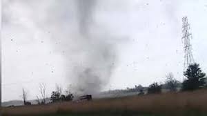 The tornado hit the suburb monday afternoon, ripping one house right off its foundation and dropping it in the backyard. 3oclec14ijz3vm