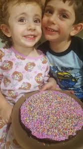 K-pop demon hunter cupcakes with funfetti and chocolate