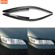 Local usa expert service · fast shipping · usa owned & operated For Honda Accord 1998 2002 Auto Headlight Cover Shells Eyebrows Carbon Fiber Eyelid Headlamp Stickers Racing Lights Car Styling Car Stickers Aliexpress