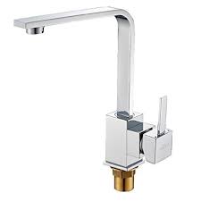 Single Lever Morden 3 Inlet Pipes Brass Chroming Kitchen Sink Tap For Low Water Pressure With Aerator Modern Washroom Design Washroom Design Kitchen Sink Taps