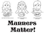 For example, hugging etiquette in america is. Sunday School Manners Matter Bible Ccolor Sheet Manners For Kids Table Manners Kids Table Manners