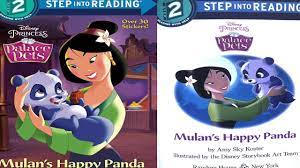 Disney Princess Palace Pets - Mulan's Happy Panda - Kids read aloud  storybook - YouTube