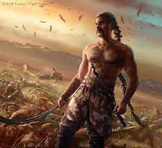 Drogo is a powerful khal or warlord of the fearsome dothraki nomads. Artstation Khal Drogo Aleksander Karcz