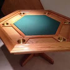 Oak Poker Table Octagon Poker Table Poker Table Plans Poker Table Diy