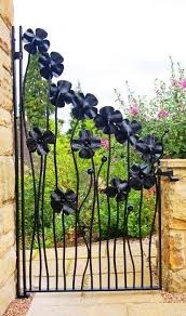Poppy Gate Back View Jardins Portes De Jardin En Fer Et Idees Jardin