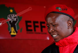 Wearing a red beret inscribed with commander in chief eff, mr malema told journalists in johannesburg that the eff was inspired by people's suffering on. Eff Snubs Anc In Hung Municipalities Enca