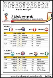Calendário Da Copa 2018 Para Imprimir Tabela Jogos Copa Mundial 2018 Imprimir 2 Jpg 464 677 Copa Tabelas Jogos