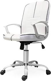High Back Office Chair Mesh Swivel Task Chair Ergonomic Computer Des Smugdesk In 2020 White Leather Office Chair Leather Chair Office Chair