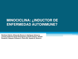 Por lo tanto, una enfermedad autoinmune es una enfermedad causada por nuestro sistema inmune, que pasa a trabajar de forma inapropiada. Ppt Minociclina Inductor De Enfermedad Autoinmune Powerpoint Presentation Id 4976665