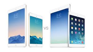 ipad air 2 vs ipad air 1 vs ipad mini 3 vs ipad mini 2