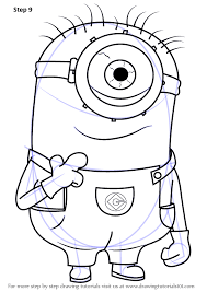 This is quite easy drawing and i am sure all of y. Learn How To Draw Stuart From Minions Minions Step By Step Drawing Tutorials
