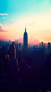 Colorful New York City Sunrise Iphone 5 Wallpaper Amazing Iphone Wallpaper Get More Here Http Foxconn Iphone Com New York Empire State Of Mind Cityscape
