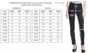 Rollas Sizing Chart Bohemian Mama