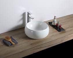 Maybe you would like to learn more about one of these? 12 Inch Bathroom Vessel Sink Round White Circular Above Counter Porcelain Ceramic Ruvati Usa