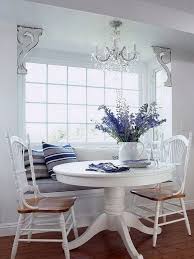 Breakfast Nook With A Window Seat And A Round Table In 2020 Dining Nook Kitchen Benches Home