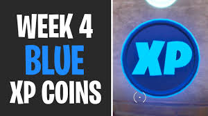 During week 2 of fortnite season 4, players can find nine new xp coins around the map. All Blue Xp Coin Locations Week 4 Fortnite Youtube
