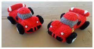 .knit animal patterns, knit cars, knit hello kitty and free knit baby and toddler toys patterns. Sports Car Soft Toy Free Knitting Pattern