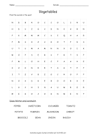 In diesem programm geht es um das thema mittelalter. Suchsel Vegetables Unterrichtsmaterial Im Fach Englisch Suchsel Unterrichtsmaterial Brandschutz