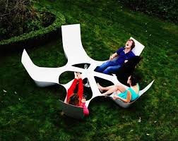Bottlebench A Social Furniture Project By Maarten Pauwelyn Garden Furniture Modern Patio Furniture Outdoor Seating Set