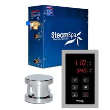 Steamspa Oat900ch Polished Chrome Oasis 9 Kw Quickstart Acu Steam Bath Generator Package With Touch Controller Steam Generator Steam Bath Steam Sauna