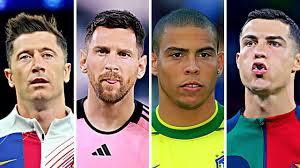 Ronaldo Rise Up VS Messi Rockabye VS Ronaldo Nazario Cradles VS Lewandowski  Industry Baby ᴴᴰ