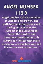 1123 spiritual meaning