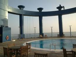 Pool Area On Top Of The Hotel صورة روزوود جدة Tripadvisor