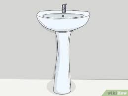 Bathroom sinks have to cope with a lot of products from toothpaste, to shaving and it's not surprising that they get blocked up from time to time. How To Hide Sink Pipes 14 Steps With Pictures Wikihow