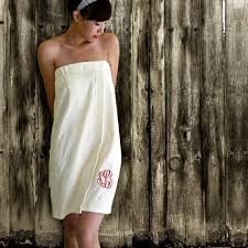 Monogrammed Spa Towel Wraps College Dorm Shower Wrap Personalized Wrap Bridesmaid Wraps Spa Towels Bridesmaid Wrap Spa Wraps