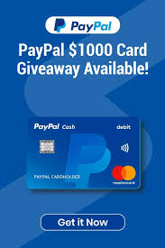 You can sign up for the card for free online. Win The Paypal Prepaid Card Paypal Gift Card Prepaid Card Paypal Cash