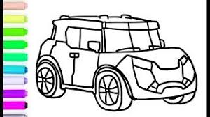 Belajar mewarnai gambar robot transformer. Mewarnai Tobot X Gabrez