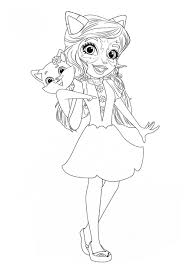 Enchantimals New Free Printable Coloring Pages Poppy Coloring Page Coloring Pages Cat Coloring Page