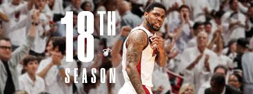 Don't leave the webpage just yet, hear it out. The Captain Returns For His 18th Season Miami Heat