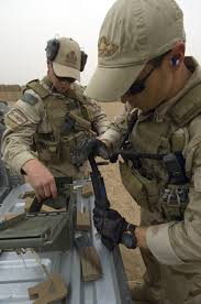 Fob Warhorse Iraq Sept 10 2008 Petty Officer 1st Class Jason Null Left And Petty Officer 2nd Class Brian Shef Navy Eod Military Gear Tactical Navy Seals