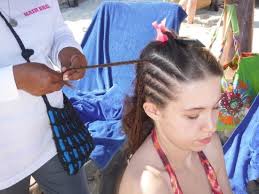 Is there anywhere to take my daughter to get a hair wrap?
