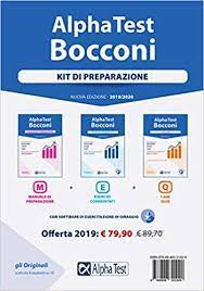 Alpha Test Bocconi Kit Di Preparazione Manuale Di Preparazione Esercizi Commentati 1600 Quiz Nuova 9788848321020 Amazon Com Books