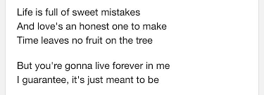 John Mayer You Re Gonna Live Forever In Me Lyrics You Re Gonna Live Forever In Me John Mayer I Ll Remember You Happy I Ll Remember You Laughing With Me I Ll Remember Me Too Lyrics Itll Be Ok Are You Happy