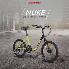 Sepeda minion(mini indoesia) sepeda keluaran pabrikan phoenix zaman old yang lagi naik daun lagi semenjak foalding bike booming, ini adalah salah satu. Nuke Minivelo Minion Dari Genio Bike Genio Bike