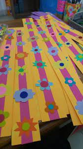 Orange Floral Borders School Board Decoration Bulletin Boards Classroom Decor Preschool Classroom Decor