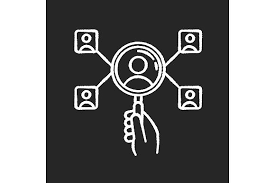 Hr Manager Chalk White Icon In 2020 Hr Management Chalk White Human Resource Management