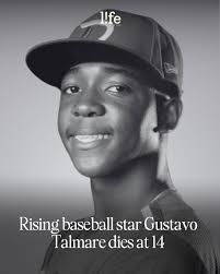 GONE TOO SOON Gustavo Talmare, a 14-year-old baseball prospect, has died.  Read more at the link in the comments.