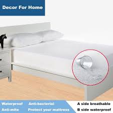 Buy Now 4 Xmas N Ny Terry Waterproof Mattress Protector Cover For Bed Wetting And Bed Bug Suit For Russian Mattre Mattress Sizes Mattress Waterproof Mattress