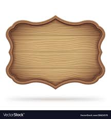 Brown Vintage Wooden Signboard Plate Or Plank Isolated On White Background Download A Free Preview Powerpoint Background Design Floral Border Design Wooden