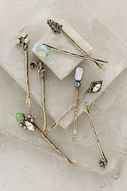 Marcail Bobby Set Anthropologie Com Anthrofave Hair Accessories Hair Jewelry Hair Pins
