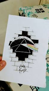 Wall Pink Floyd Dark Side 54 Ideas Pink Floyd Art Art Drawings Simple Drawings