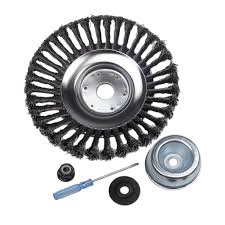 The right tool for the job. Buy 8 Steel Wire Brush Cutter Trimmer Head With Adapter Kit For String Trimmers At Affordable Prices Free Shipping Real Reviews With Photos Joom