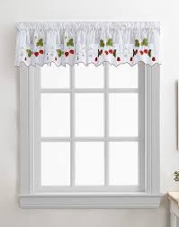 strawberry kitchen curtains  curtains