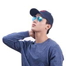 Buy Baseball Hat With Flip Polarized Sunglasses Attached Wrap Over Glasses For Fishing Outdoor Sport Dark Blue At Amazon In